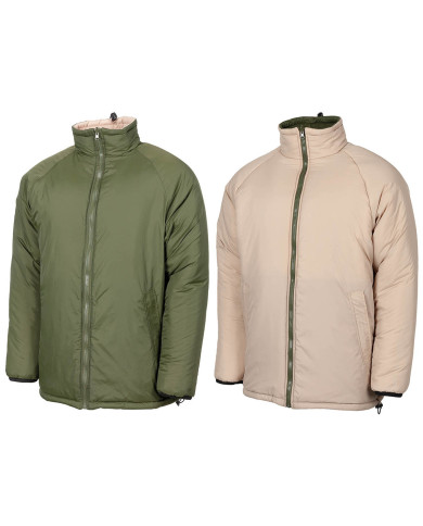 GB Thermal Jacket, reversible,  OD green/kaki, large sizes