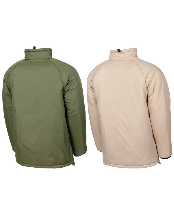 GB Thermal Jacket, reversible,  OD green/kaki, large sizes