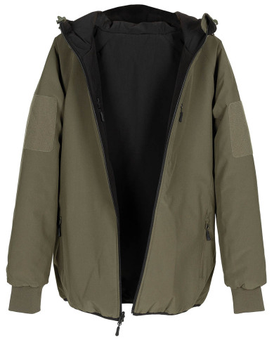 Thermal Jacket, reversible,  OD green/black