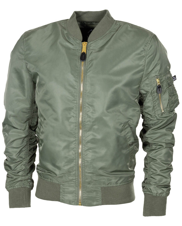 US Airforce Jacket, MA1, OD green