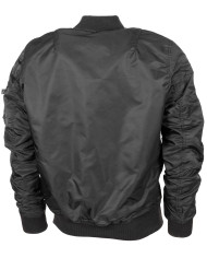 US Airforce Jacket, MA1, black