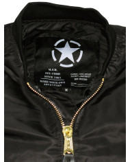 US Airforce Jacket, MA1, black