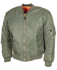 US Flight Jacket, MA1, OD green