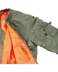 US Flight Jacket, MA1, OD green