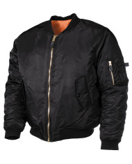 US Flight Jacket, MA1, black