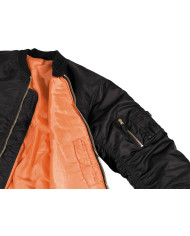US Flight Jacket, MA1, black