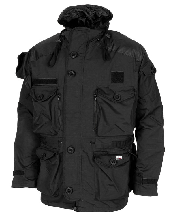 Commando Jacket "Smock", Rip Stop, black