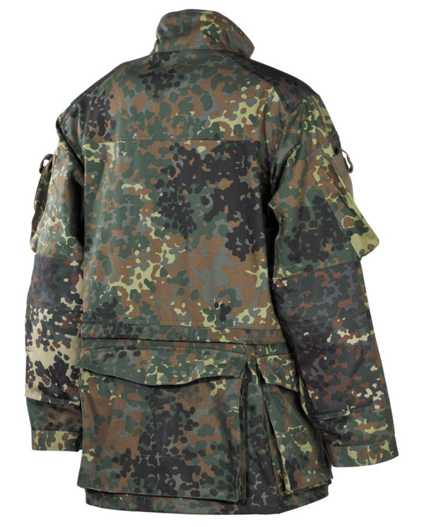 BW Combat Jacket,  Einsatz/šbung, long, flecktarn