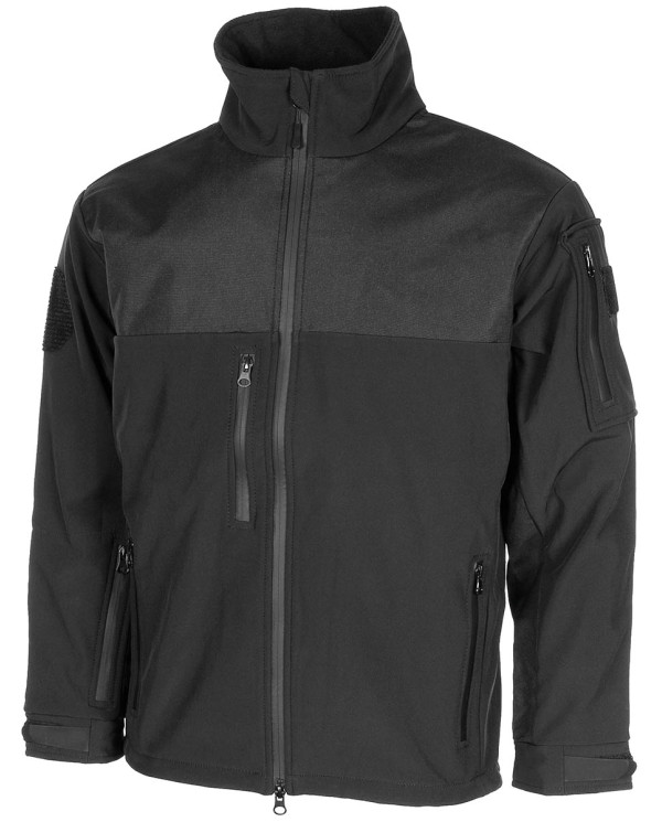Softshell Jacket, "Australia", black