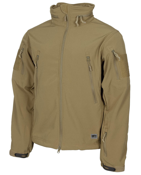 Softshell Jacket, "Scorpion", coyote tan