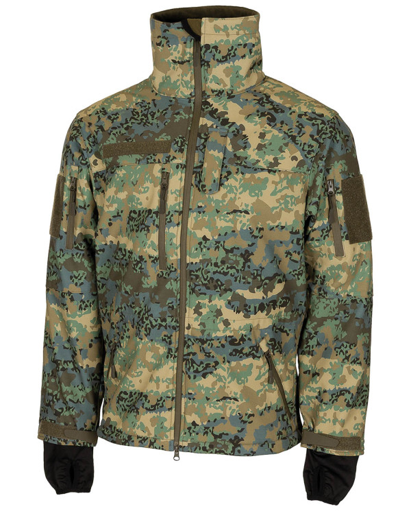 Softshell Jacket, "High Defence", TAZ camo