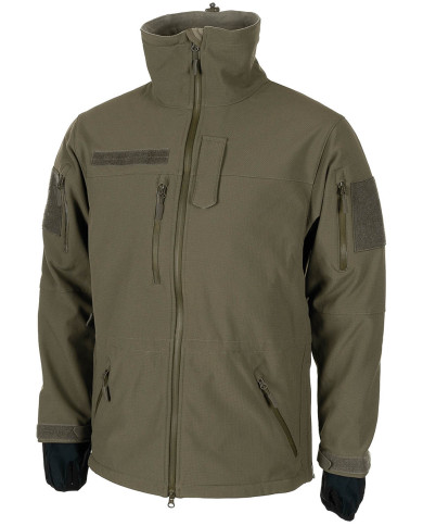 Softshell Jacket, "High Defence", OD green