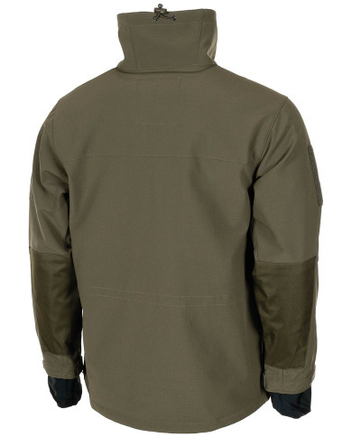 Softshell Jacket, "High Defence", OD green