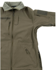 Softshell Jacket, "High Defence", OD green