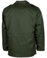 US Field Jacket M65, OD green, with detach. quilted lining