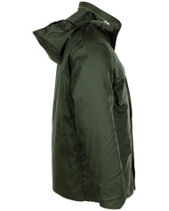 US Field Jacket M65, OD green, with detach. quilted lining