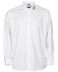 Service Shirt, ETERNA, white, embroidered, "Security"