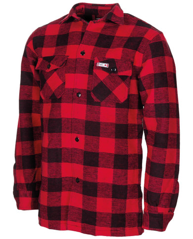 Shirt, lumberjack, red-black, chequered