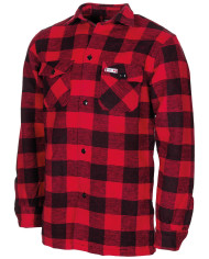 Shirt, lumberjack, red-black, chequered