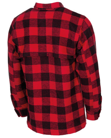 Shirt, lumberjack, red-black, chequered