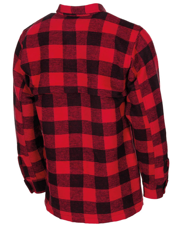 Shirt, lumberjack, red-black, chequered
