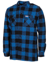 Shirt, lumberjack, blue-black, chequered