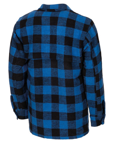 Shirt, lumberjack, blue-black, chequered