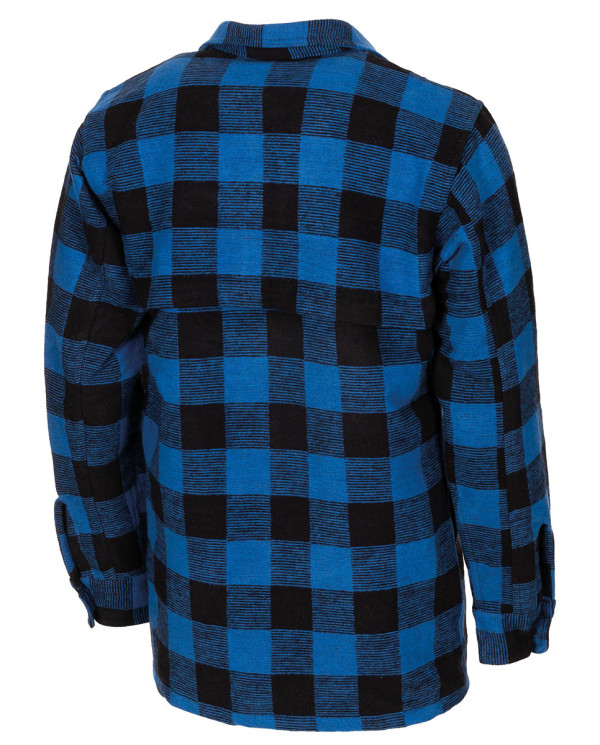Shirt, lumberjack, blue-black, chequered