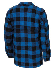 Shirt, lumberjack, blue-black, chequered