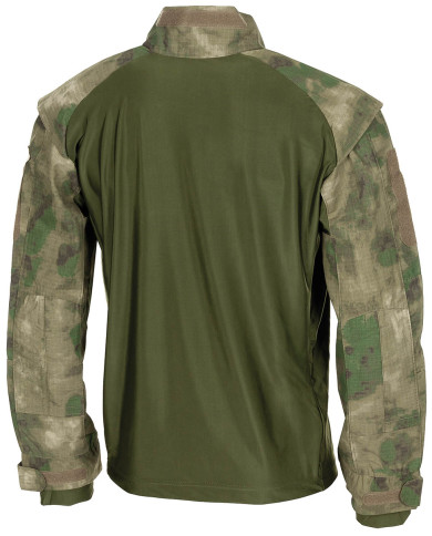US Tactical Shirt, long-sleeved, HDT-camo FG