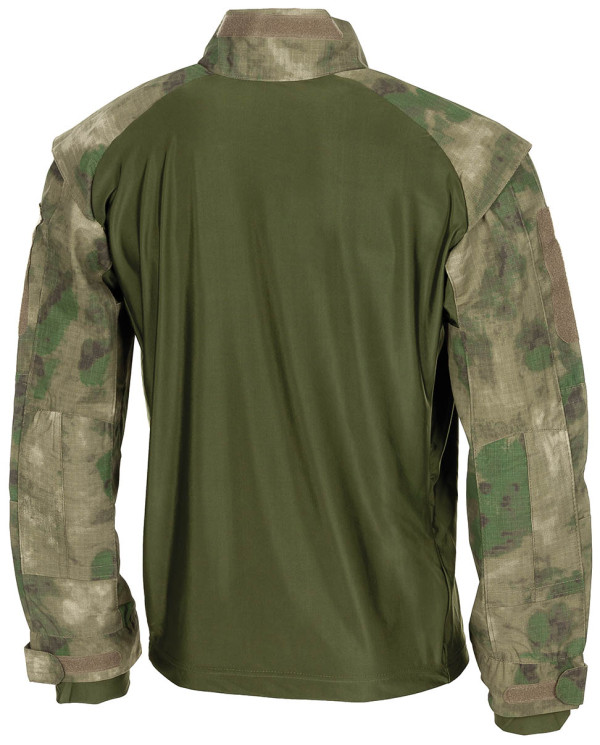 US Tactical Shirt, long-sleeved, HDT-camo FG