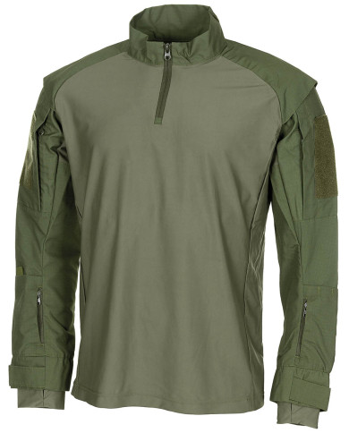 US Tactical Shirt, long-sleeved,  OD green