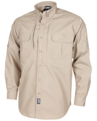Shirt, "Attack", long-sleeved, khaki, Teflon, Rip Stop