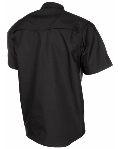 Shirt,"Attack", short-sleeved, black, Teflon, Rip Stop