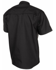 Shirt,"Attack", short-sleeved, black, Teflon, Rip Stop