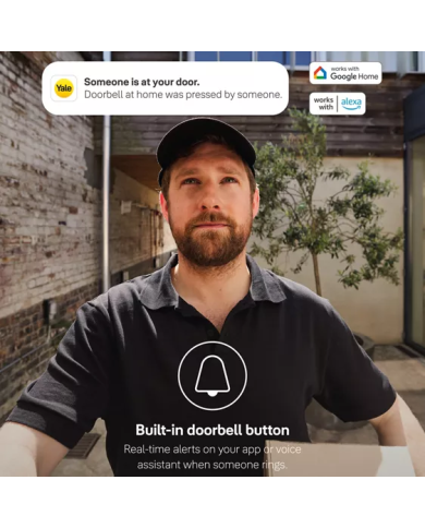 Yale Keypad 2 Fingerprint – PIN tastatūra ar pirkstu nospiedumu lasītāju