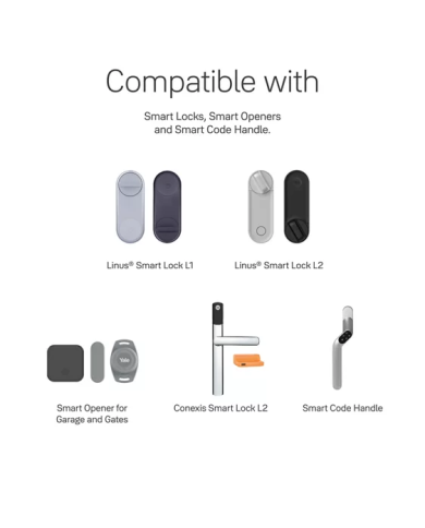 Yale Keypad 2 Fingerprint – PIN tastatūra ar pirkstu nospiedumu lasītāju