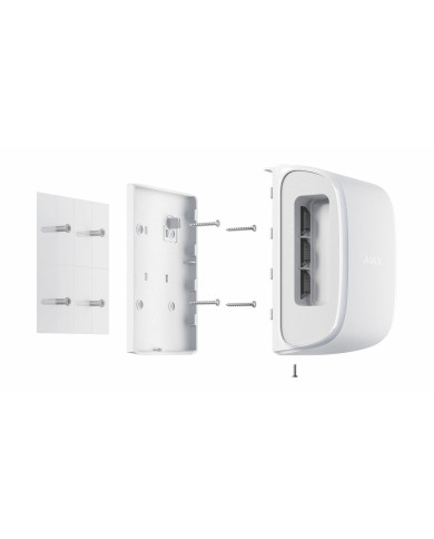 DETECTOR WRL DUALCURTAIN/OUTDOOR WHITE 39055 AJAX