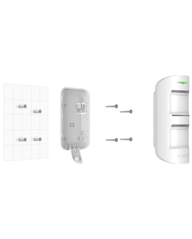 DETECTOR WRL MOTIONPROTECT/OUTDOOR WHITE 38197 AJAX
