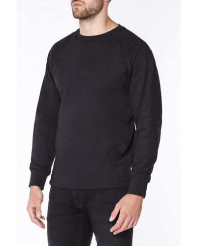 T-krekls ar garām piedurknēm melnā krāsā- pretgriezuma aizsardzība L3