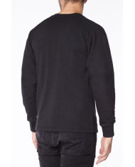 T-krekls ar garām piedurknēm melnā krāsā- pretgriezuma aizsardzība L3