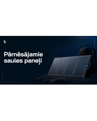 Pārnēsājamie saules paneļi